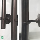 Jbl Fix Set Ventose con gancio per tubi da 16/22 mm