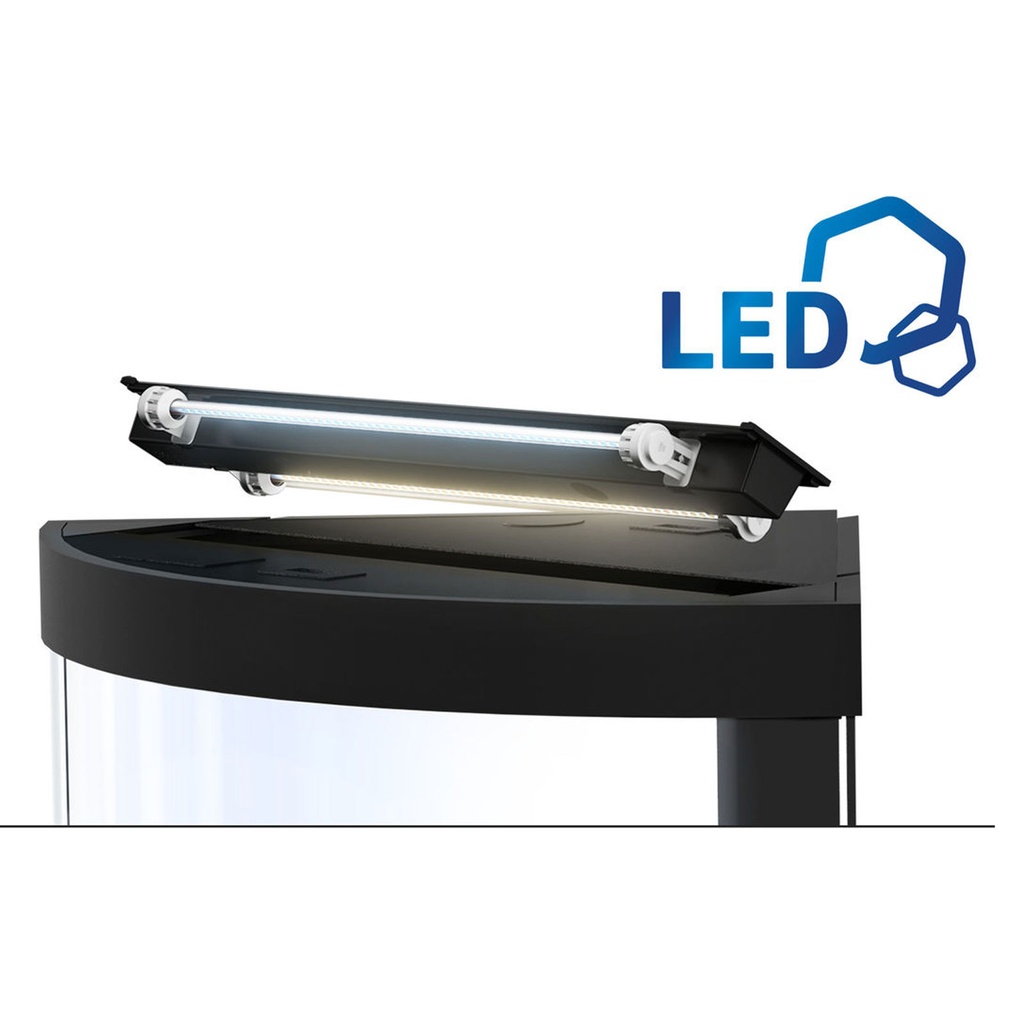 Juwel Acquario Trigon 190 Litri LED Bianco mis. 98,5x70x60H cm