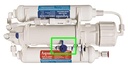 Aquili Impianto Osmosi Flushing Valve 190litri al giorno a 3 stadi in linea