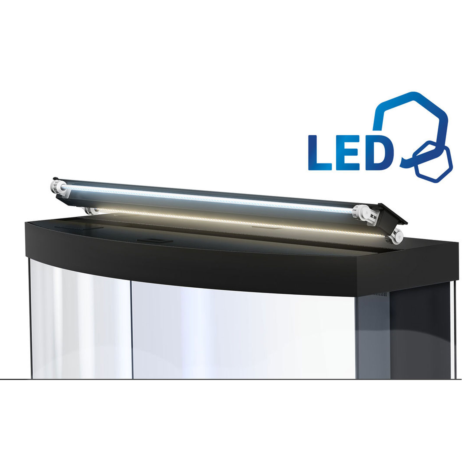 Juwel Acquario Vision 260 Litri LED Faggio mis. 121x46x64H cm