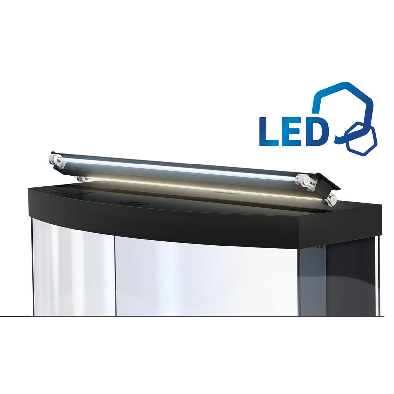 Juwel Acquario Vision 180 Litri LED Faggio mis. 92x41x55H cm