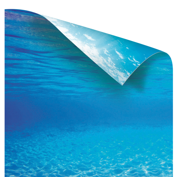 Juwel Sfondo Poster 2 esterno double face XL 120X60 cm e 150x60 cm