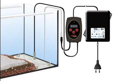 Sera Soil Heating Set Cavetto riscaldante 12V Computerizzato 50W