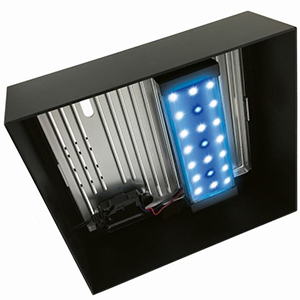 Askoll Acquario Fluval Edge 2.0 Led e Luce lunare 46Lt White 43x35x59h cm New 2018