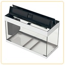 Ferplast Acquario Dubai 100 Led Bianco 101x41x h 53cm 190 l