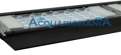 NemoLight Plafoniera Led Seconda serie Fresh Water con Dimmer e Controller per vasche da 70 a 90cm 72W Silver