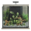 Zolux Acquario Idro 50 Zebrano Grigio 50x25x40cm 50 litri