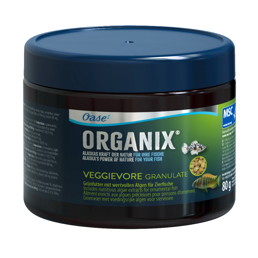 Oase Organix Veggievore Granulate 150ml 80g