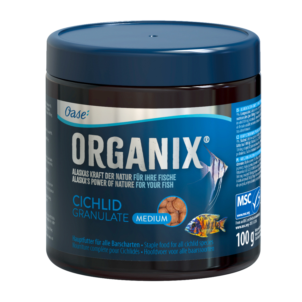 Oase Organix Cichlid Granulate Medium 250ml 100g