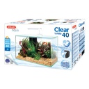 Zolux Acquario Aqua Clear 40 Bianco 40x20x25h cm 17 Litri