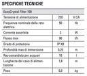 Tetra EasyCrystal 100 Filtro interno per piccole vasche e bocce