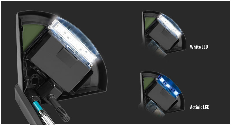 Newa More 30 Acquario Marin Water Completo di Illuminazione a Led Dual Touch 28 l Bianco