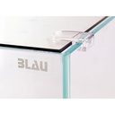 Blau Aquaristic Cubic Aquascaping Ultra Clear Acquario 42lt 35x35x35cm