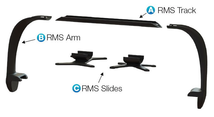 Ecotech RMS Rail Track Barre per sistema Multi Light RMS 102,87 cm