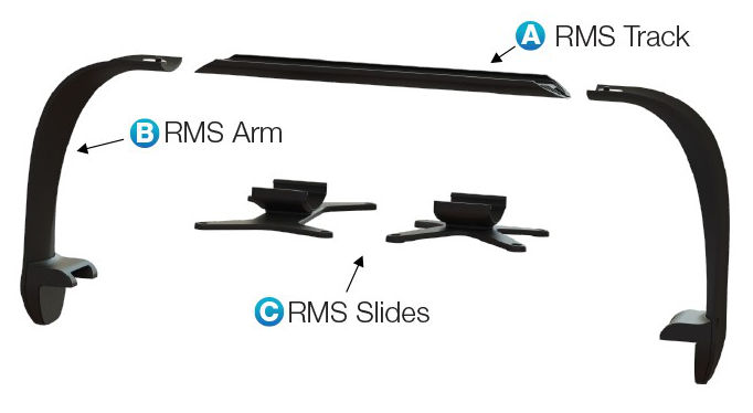 Ecotech RMS X-bracket Slider Modulo di fissaggio per plafoniere Radion XR30 G5
