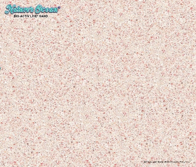 Nature's Ocean Marine Samoa Pink Live Sand 0.5-1.7mm 9.07Kg