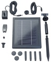 Pontec PondoSolar 600 Control Sistema a Pannello Solare con pompa e giochi d'acqua