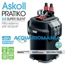 Askoll Pratiko 100 3.0 Super Silent Filtro Esterno per acquari fino a 130 litri