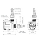 Sicce Syncra SDC 3.0 Pompa Multifunzione elettronica wi-fi 3000/7000l/h
