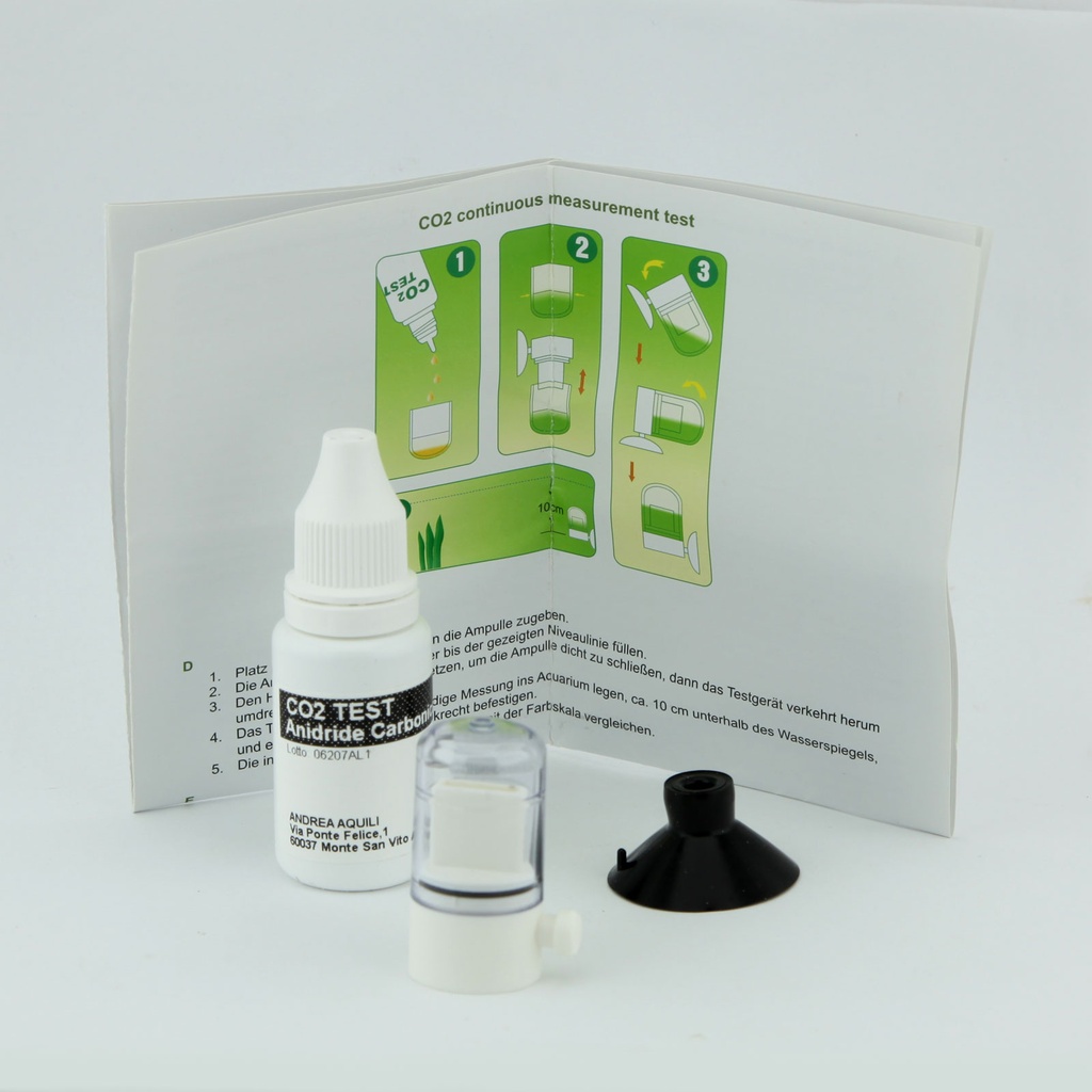 Aquili Test CO2 Permanente in plastica