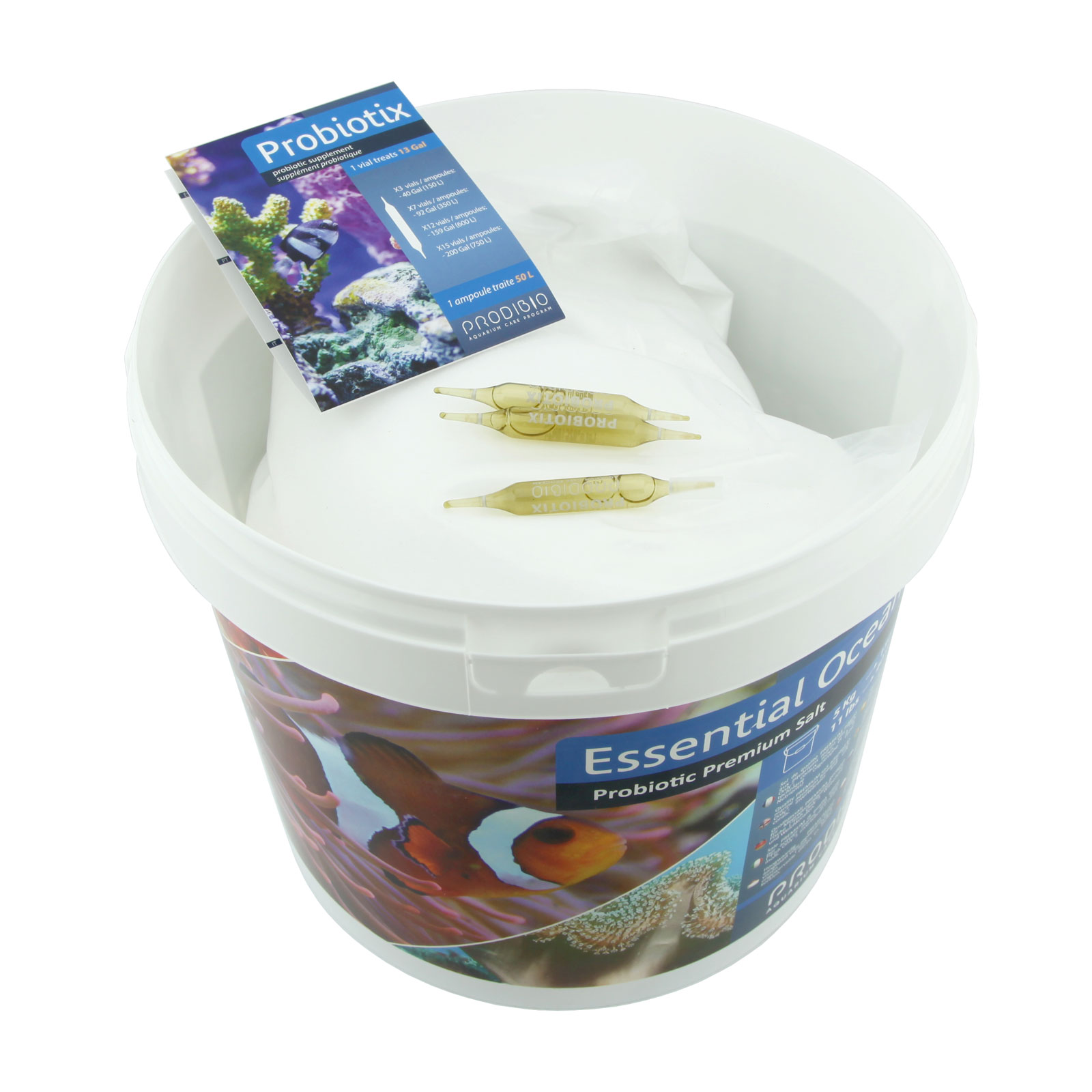 Prodibio Essential Ocean Sale per Marino con Probiotici 5kg per 150l