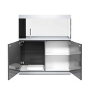 Oase HighLine Room Divider Acquario con Supporto Antracite 302 litri