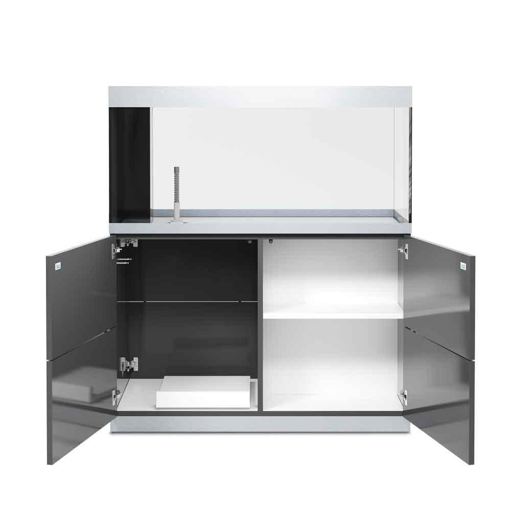 Oase HighLine Room Divider Acquario con Supporto Nero 302 litri