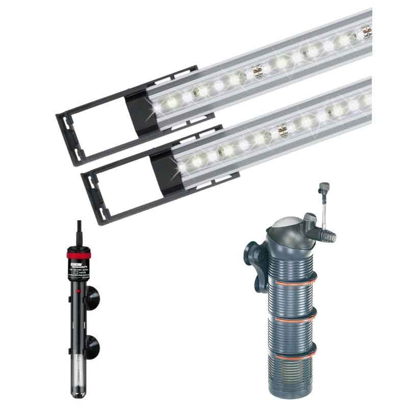 Eheim Vivaline 180 Led Acquario con Supporto Antracite 101x41x119h 180l