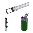 Eheim Vivaline 240 Led Acquario con Supporto Pino 120x41x124h 240l