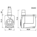 Newa Jet 400 Pompa regolabile da 120 a 400 l/h