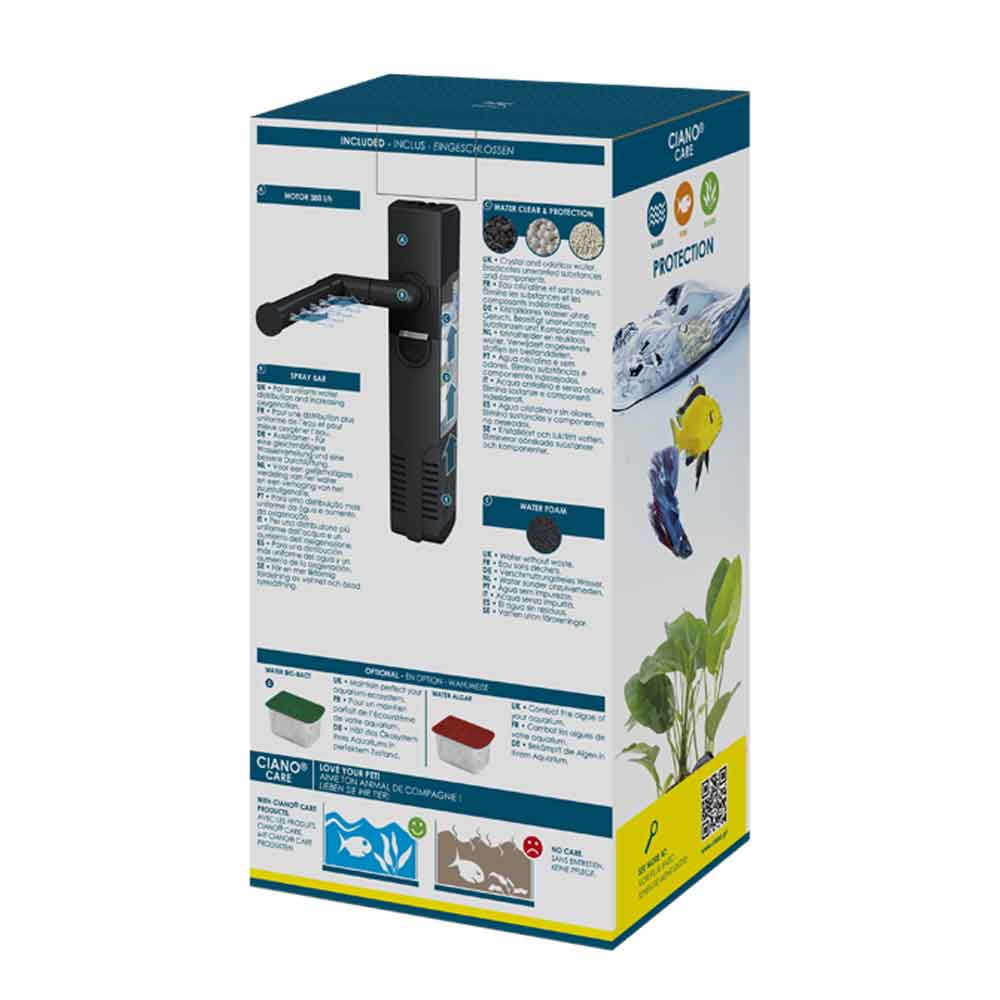 Ciano Aquarium CF80 Filtro interno fino a 80 litri
