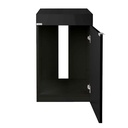 Aqpet Cabinet 50 Supporto per Acquario in Legno Nero 50x50x80h cm