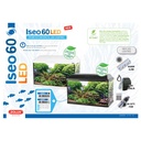 Zolux Acquario Iseo 60 Led Bianco 57 litri