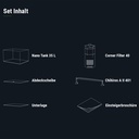 Dennerle Nano Tank Plant Pro Acquario completo 35 L