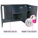 Amtra Acquario Alux Grey Combi con Mobile e Filtraggio 450L 150x45x148h cm