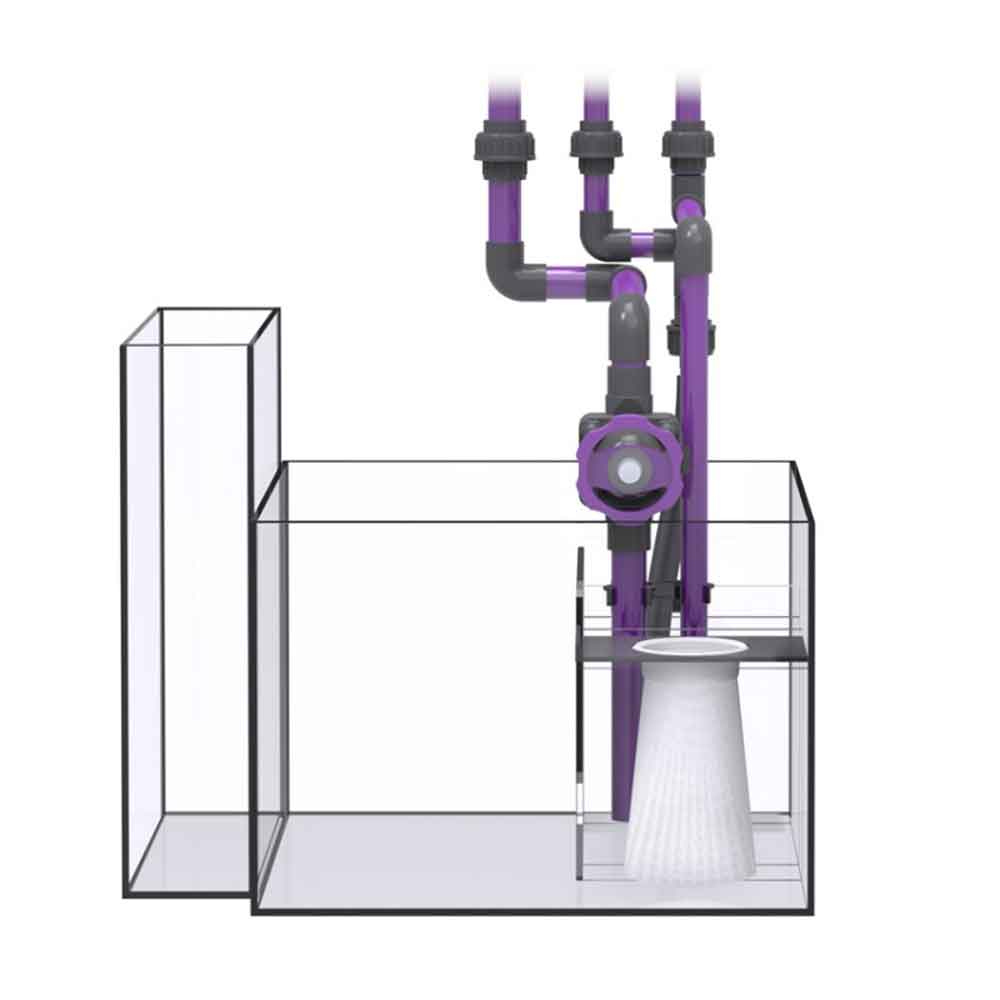 Nyos OPUS 330 G2 Slim Line Bianco Acquario Marino Reef 90x55x53h cm