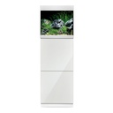 Oase Acquario HighLine 125 Optiwhite con Supporto Bianco 50x50x157h cm