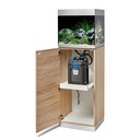 Oase Acquario HighLine 125 Optiwhite con Supporto Rovere 50x50x157h cm