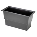 Laghetto preformato rettangolare PE 80 architettonic 0,78x0,38x0,45m 80lt