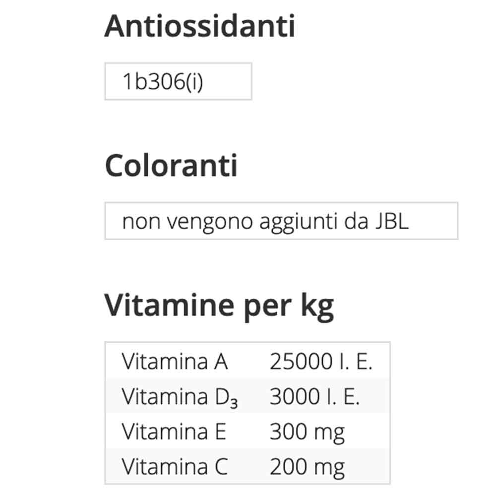 Jbl ProNovo Bel Grano S Granulare con Aglio e Prebiotici 250ml 140gr