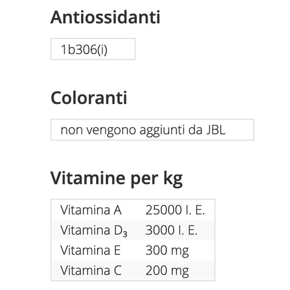 Jbl ProNovo Bits Diskus Grano M Granulare con Shrimps e Prebiotici 5000ml 2640gr