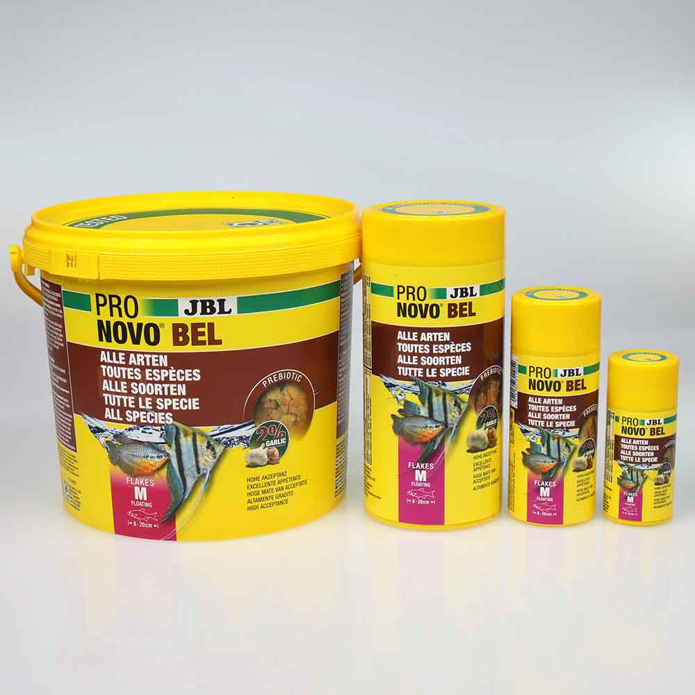 Jbl ProNovo Bel Flakes M Scaglie con Aglio e Prebiotici 1000ml 190gr