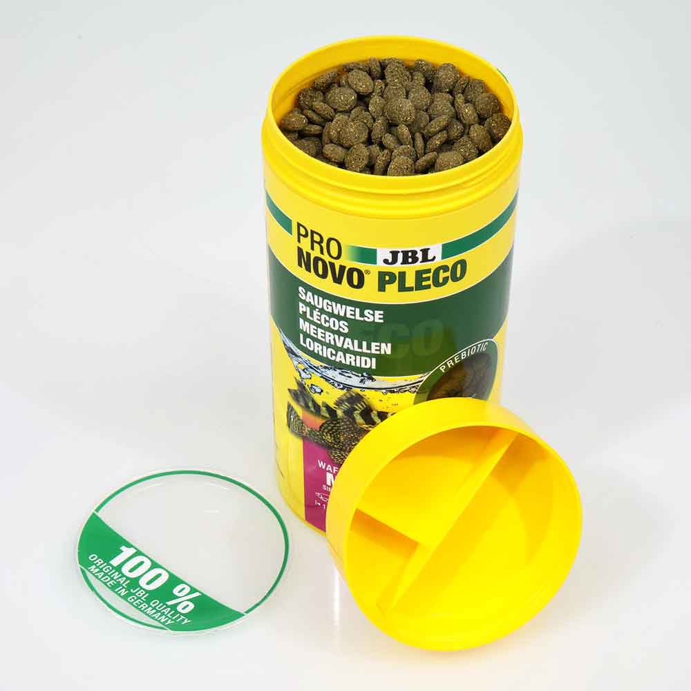 Jbl ProNovo Pleco Wafer M con Fibre di legno e Prebiotici 1000ml 530gr