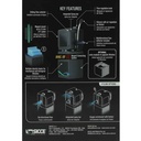 Sicce Shark Pro 500 Filtro interno per 40-140 litri