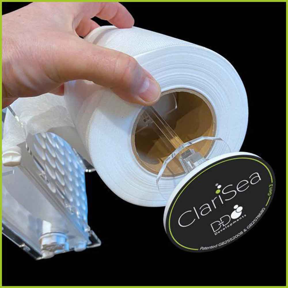 D-D Clarisea SK-3000 Gen 3 Filtro a rullo Smart Controllo inteligente e allarme