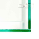 Aqpet Tortuga 80 Tartarughiera in vetro con isolotto 80X35X28h cm