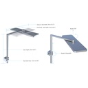 Micmol Aqua CC II Lampada Led Freshwater 30W 25x8x1h cm