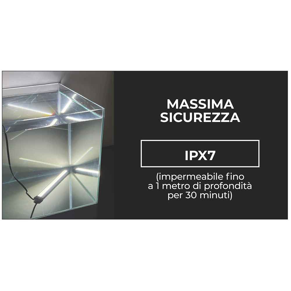 Newa Led Slim Daylight 178 Lampada estensibile per acquari da 196-265mm 6200K° 2.3W