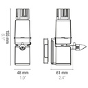 Sicce Shark Mini Skim 350 Surface Skimmer aspiratore di superfice per vetri fino a 12mm
