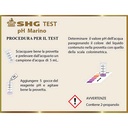 Shg Test PH Acidita  e Alcalinita  per acqua marina 40 misurazioni